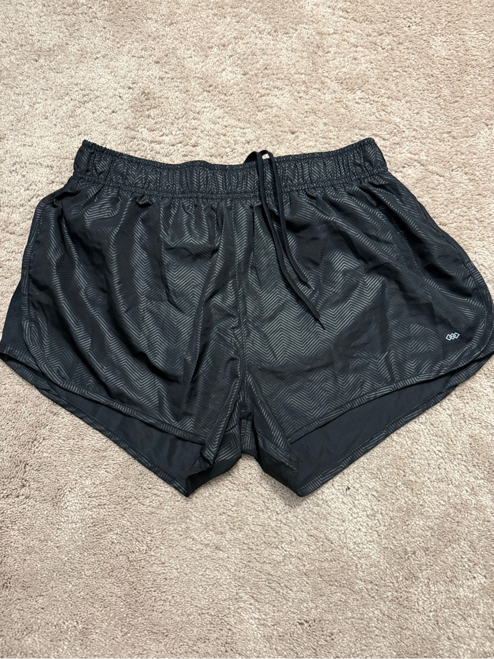Black Lightweight Running Shorts